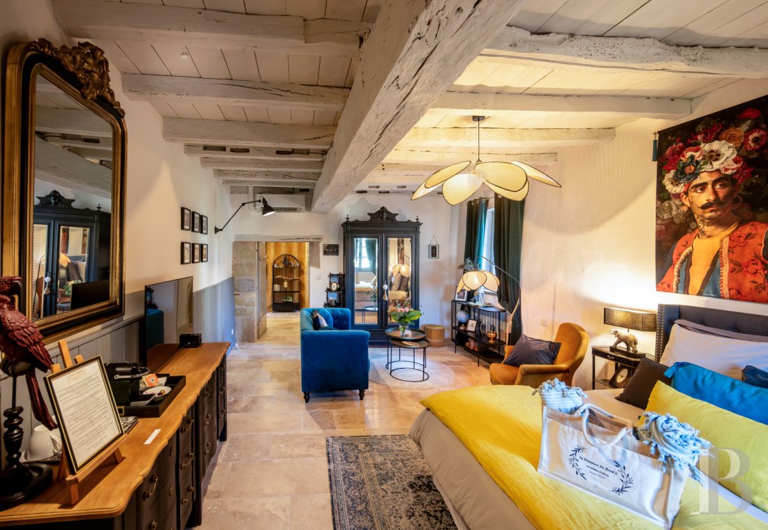 Dans le Lot-et-Garonne, au sud-est de Marmande, une demeure des 18e et 19e siècles en bordure du canal latéral de la Garonne - photo  n°16